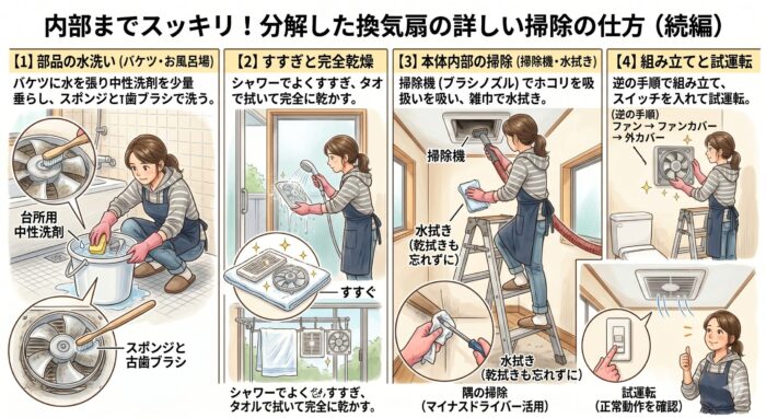 換気扇掃除の仕方