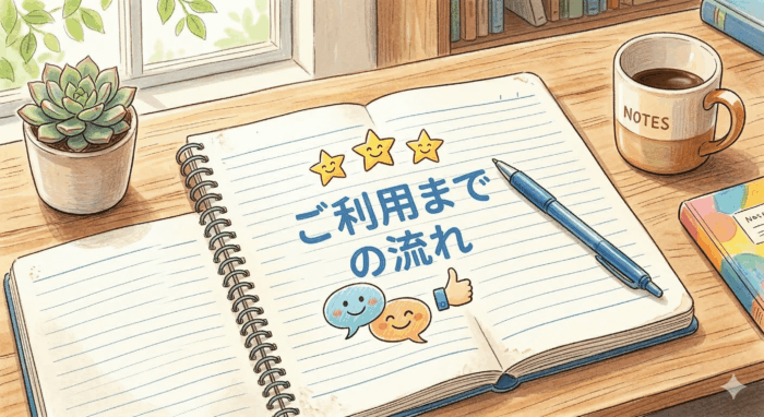 ご利用までの流れ