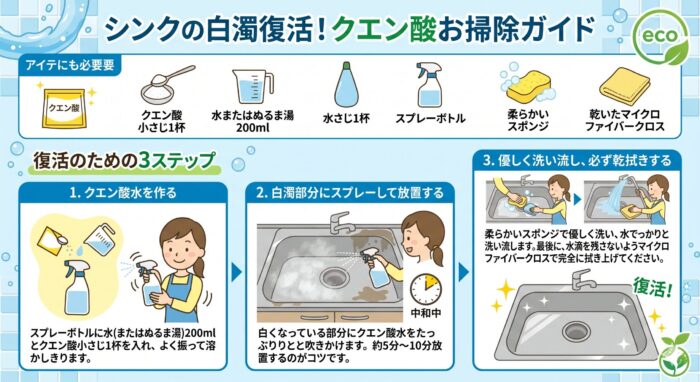 クエン酸お掃除ガイド