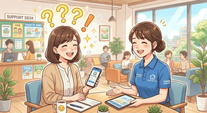 タスカジを初めて利用する際の疑問や不安を解決