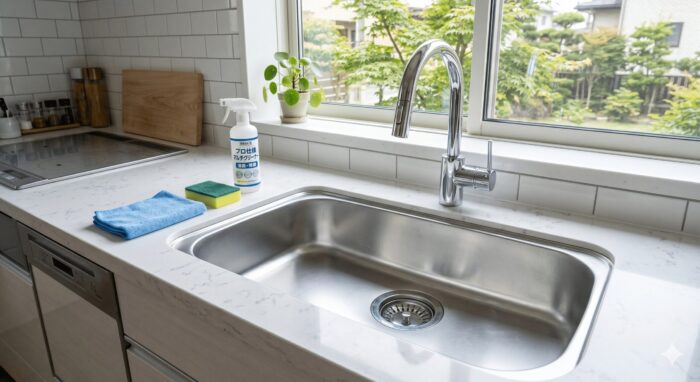 きれいになったシンク